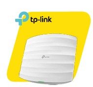 Punto de acceso Gigabit Inalámbrico de Doble Banda AC1750 con Montaje de Techo ▪ Interfaz: 2 Puertos Gigabit Ethernet (RJ-45)（Soporta IEEE802.3af PoE y PoE Pasivo）* la v1 de hardware tiene 1 puerto, no cuenta con PoE pasivo (incluye adaptador de corriente) y soporta PoE 802.3at. ▪ Tipo de Antena: Antena Omnidireccional Interna, 2.4GHz: 3* 4dBi, 5GHz: 3*4dBi ▪ Frecuencia: 2.4GHz y 5GHz ▪ Tasa de Señal: 5GHz: Hasta 1300Mbps, 2.4GHz: Hasta 450Mbps