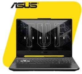 Asus TUF Gaming A15 AMD Ryzen 5 7535HS/512GB SSD/Ram 8GB/RTX 3050 4GB/15.6” FHD | Procesador: AMD Ryzen 5 7535HS | Processor 3.3GHz (19MB Cache, up to 4.55 | GHz, 6 cores, 12 Threads) | Ram: 8GB DDR5 4800Mhz | Almacenamiento: 512GB PCIe 4.0 | NVMe M.2 SSD (2 Slots, Disp 01)