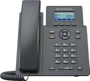 Teléfono IP Esencial GRP2601 | Referencia: GRP2601 | •2 cuentas SIP, dos líneas •Gestión y aprovisionamiento en la nube de los dispositivos a través de GDMS •Conferencia de audio de 5 participantes para llamadas de conferencia fáciles •Dos puertos Ethernet conmutados de 10/100 Mbps •Equipado con tecnología Noise Shield para minimizar el ruido de fondo