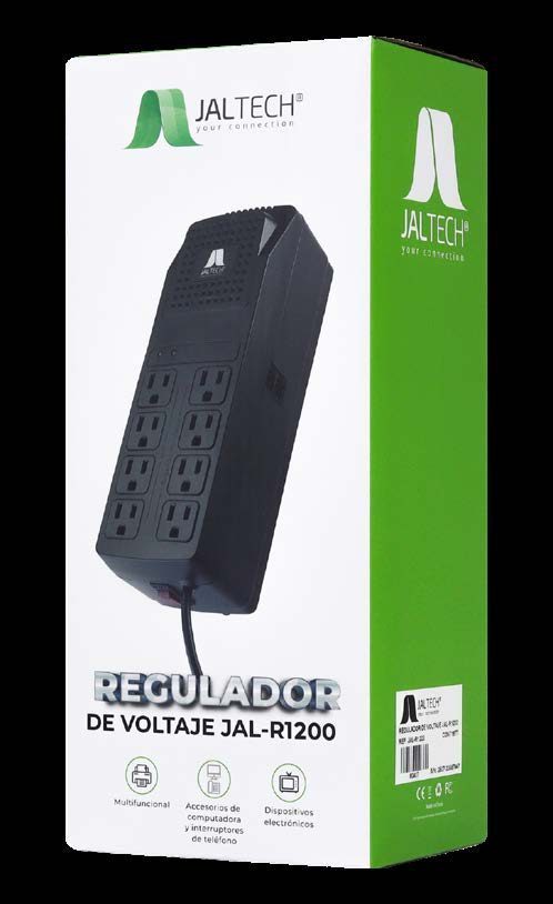 Regulador De Voltaje 1000VA/500W