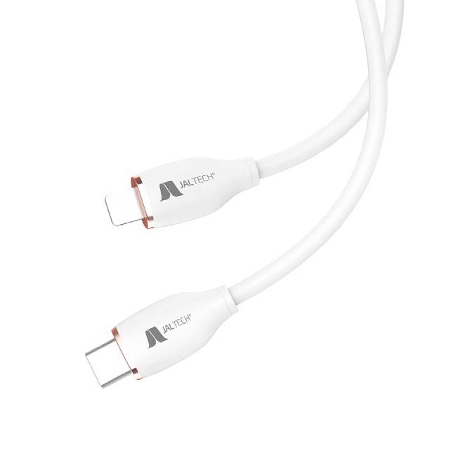 CABLE USB A MICRO USB CABLE USB A MICRO USB V8 1M JAL-V88 | Transmite carga y datos | 1m · Cable USB A a Micro USB V8 | 8 pines · Blanco | Material: PVC | Carga rápida | Capacidad: 2.4A
