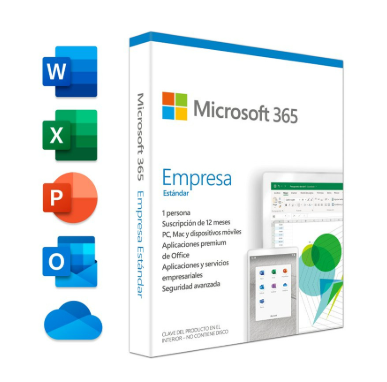 Licencia Microsoft 365 Standar ESD Empresarial (Anual)
