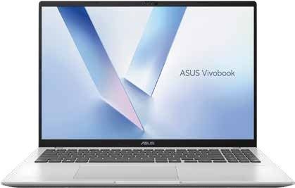 PORTAFOLIO POR Asus Vivobook 16 AMD Ryzen AI 5-330/Ram 16GB/512GB SSD/16” WUXGA/Win 11 Home | Referencia: M1607KA-MB150W | Procesador: AMD Ryzen AI 5-330 Processor 2.0GHz (12MB Cache, up to 4.5GHz, 4 cores, 8 Threads); AMD XDNA NPU up to 50TOPS | Ram: 16GB DDR5 | Almacenamiento: 512GB M.2 NVMe PCIe 4.0 SSD | Pantalla: 16" WUXGA (1920 x 1200) 16:10 aspect ratio | S.O.: Windows 11 Home • I/O Ports: 2x USB 3.2 Gen 1 Tipo C compatible con pantalla/Power Delivery; 2x USB 3.2 Gen 1 Tipo-A; 1x 3.5mm Conector de audio combinado; 1x HDMI 2.1 TMDS