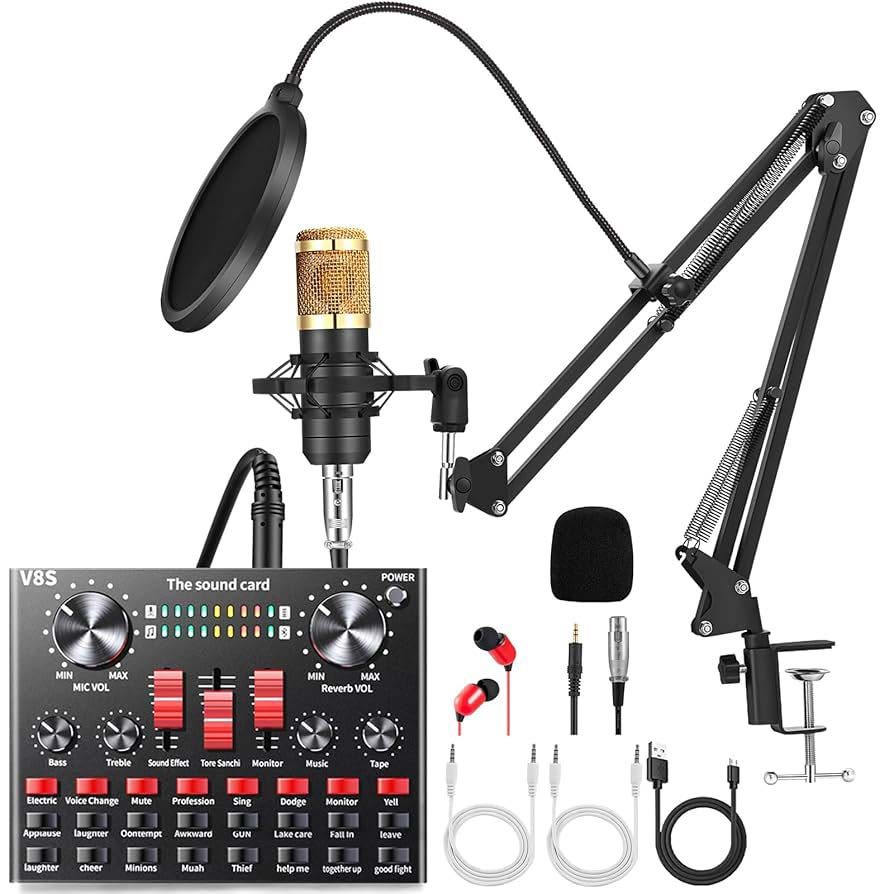MICRÓFONO USB DSP - MICRÓFONO USB RGB SU8 PRO - ME6S(RGB) | Micrófono pro de escritorio · Micrófono USB Pro | Reducción de ruido activa DSP | Frecuencia de muestreo: 192 kHz/24 | Control de reverberación | Control de volumen | Canal de grabación: 1 canal
