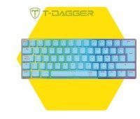 T-Dagger ARENA RGB ▪ Tipo de teclado: Mecánico ▪ Cable: Cable USB-C a USB-A , PVC, 1.50 mts, extraíble ▪ Anti salpicaduras: Si ▪ Software: No ▪ Construcción: Plástico ABS reforzado ▪ Tamaño del teclado: Compacto 60% ▪ Retroiluminado: Si, RGB