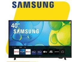 Televisor Samsung 40" Full HD F6000 Smart TV Resolución: FHD (1,920 x 1,080) HDR: Contraste mejorado con la oscuridad rica y luz brillante Sonido adaptativo: Inteligencia escénica de audio que optimiza el sonido basado en análisis de escena en tiempo real por tipo de contenido PurColor: Amplia gama de colores con una calidad óptima para una experiencia inmersiva y realista