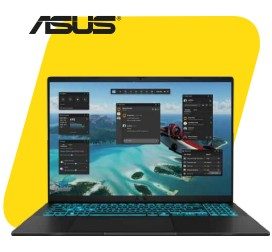 Asus Gaming V16 Intel Core 7 240H/1TB SSD/Ram 16GB/RTX 5060 8GB GDDR7/16” WUXGA/OS NO | Procesador: Intel Core 7 240H | 2,5 GHz (caché de 24 MB, hasta 5,2 GHz, 10 | núcleos, 16 subprocesos) | Ram: 16GB DDR5-5600 SO-DIMM | Almacenamiento: 1TB M.2 NVMe | PCIe 4.0 SSD